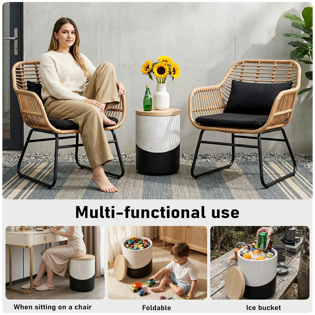The Best Outdoor Cooler Table for Patios, Pools & Backyard Parties